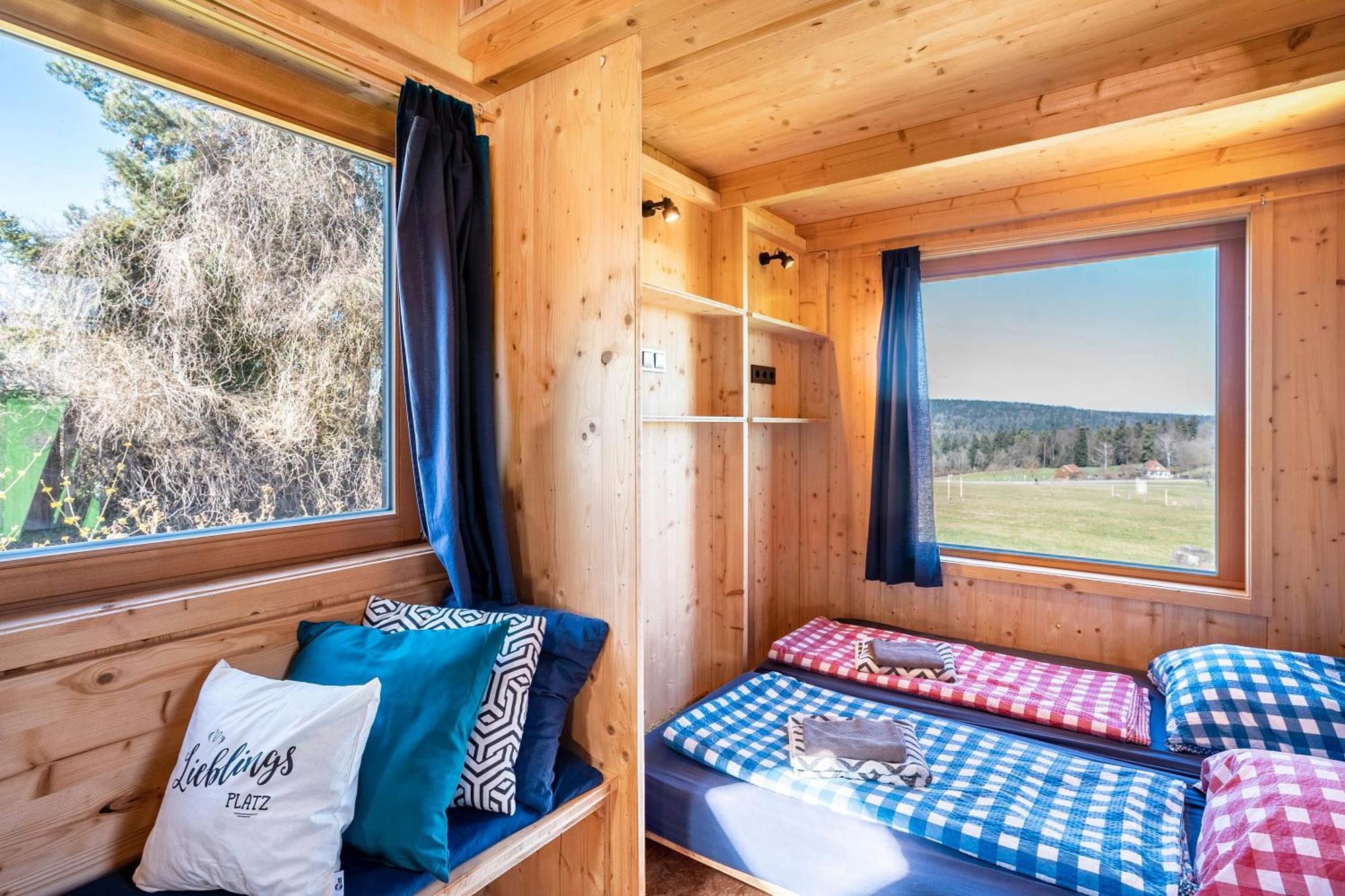 Tiny Houses Der Dorfscheune Bieselsberg エクステリア 写真