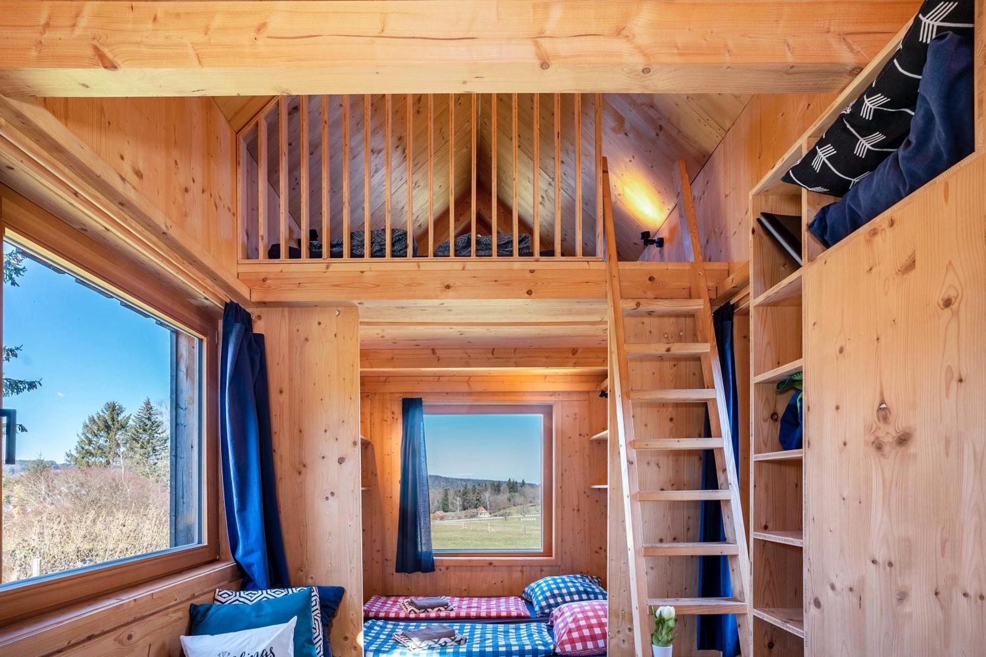 Tiny Houses Der Dorfscheune Bieselsberg エクステリア 写真