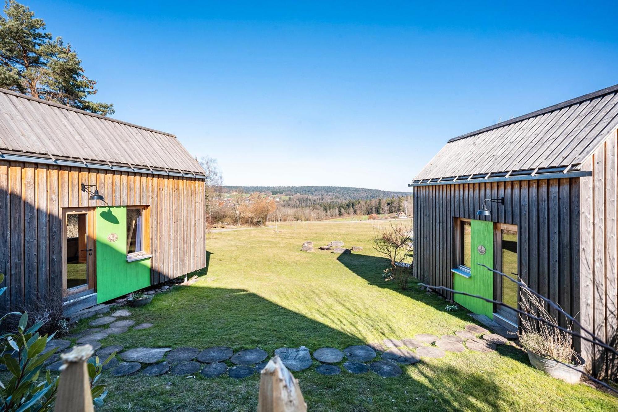 Tiny Houses Der Dorfscheune Bieselsberg エクステリア 写真